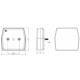 Lampa ceata cu 12 Leduri, 12V, prindere 2 suruburi, FT-223 Fristom