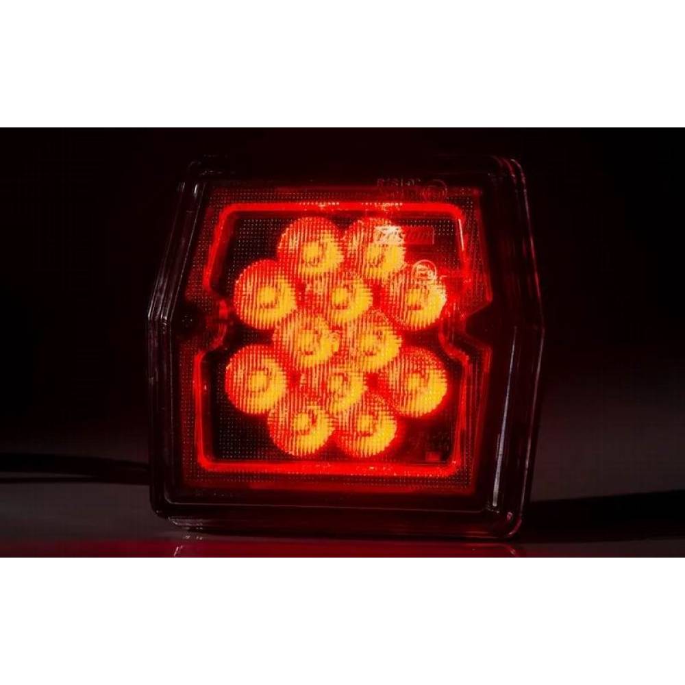Lampa ceata cu 12 Leduri, 12V, prindere 2 suruburi, FT-223 Fristom