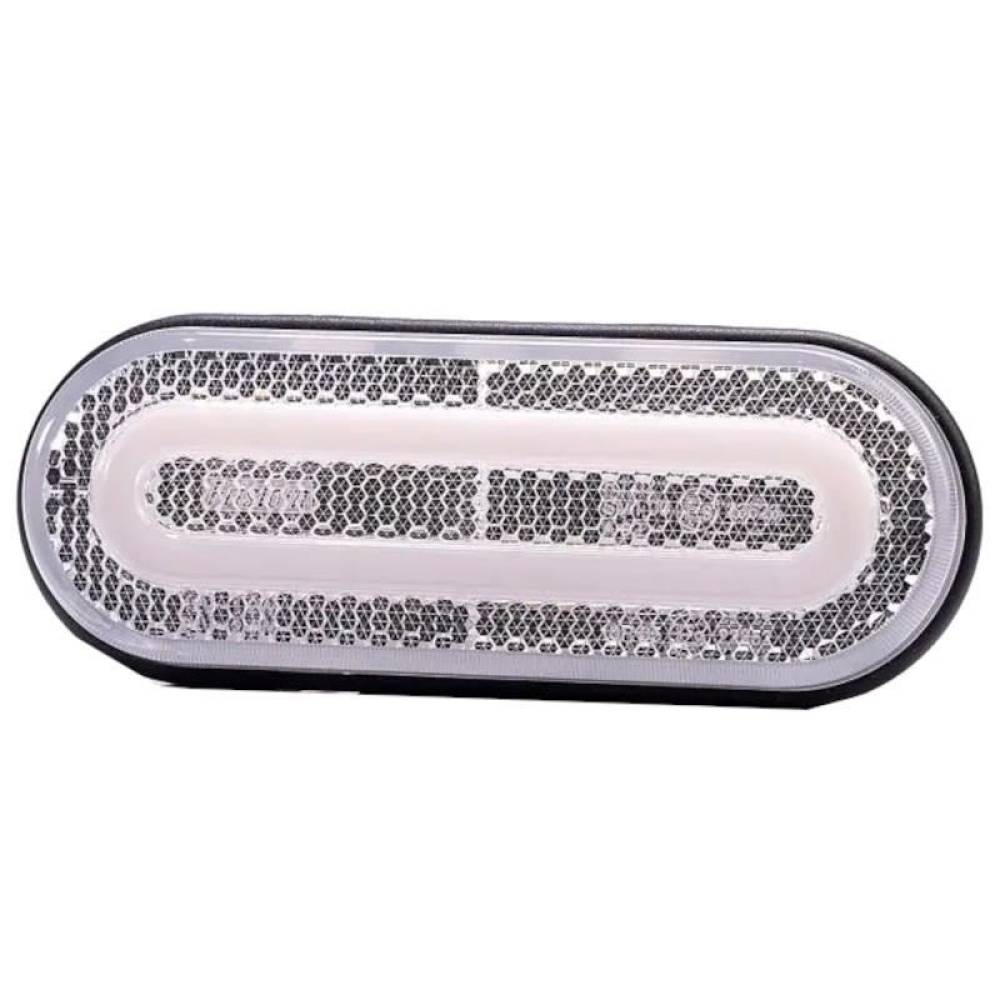 Lampa gabarit 121x47, LED, alba, FT-072-B LED Fristom