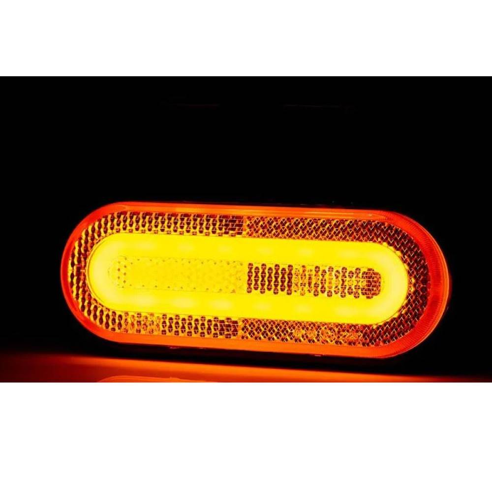Lampa gabarit 121x47, LED, galbena, FT-072-Z Fristom