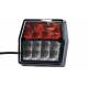 Lampa semnalizare cu pozitie, cu 6 LED-uri, 99.6x93, patrata, FT-225 Fristom