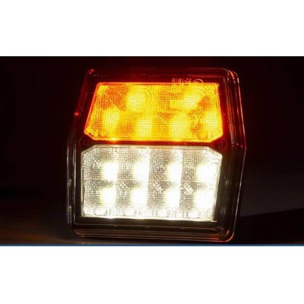 Lampa semnalizare cu pozitie, cu LED, 99.6x93, mufa  FT-225 Bajonet Fristom
