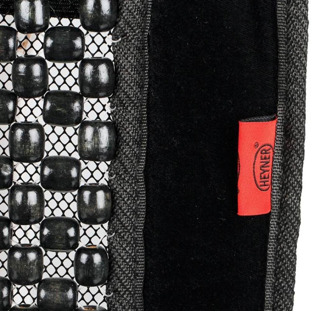 Perna scaun husa cu bile si margine de plus neagra, 1 bucata, Velvet Comfort 709.10 Heyner