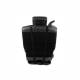 Perna scaun husa cu bile si margine de plus neagra, 1 bucata, Velvet Comfort 709.10 Heyner