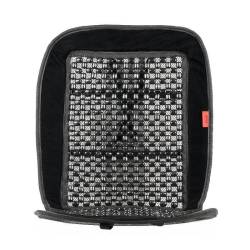 Perna scaun husa cu bile si margine de plus neagra, 1 bucata, Velvet Comfort 709.10 Heyner