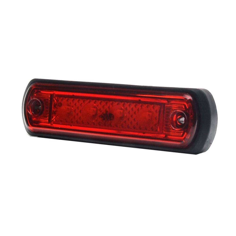 Lampa gabarit 110x31, LED, rosie, W189 1339 Was