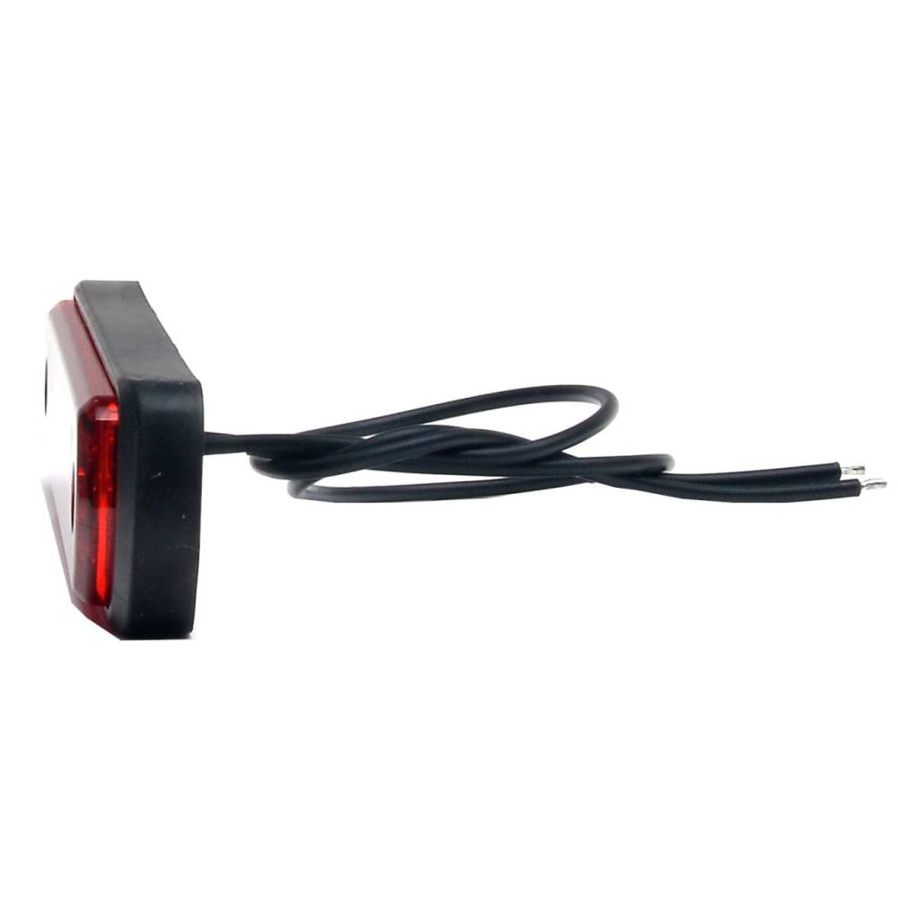 Lampa gabarit 110x31, LED, rosie, W189 1339 Was