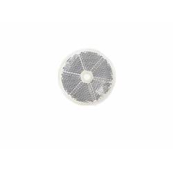 Catadioptru rotund cu gaura, alb, fi60 DOB-033B Fristom