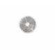 Catadioptru rotund cu gaura, alb, fi60 DOB-033B Fristom