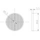 Catadioptru rotund cu gaura, rosu fi60 DOB-033C Fristom