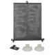 Jaluzele rulou lateral si spate 45cm, 1 bucata, ventuze, 61002 CarCo