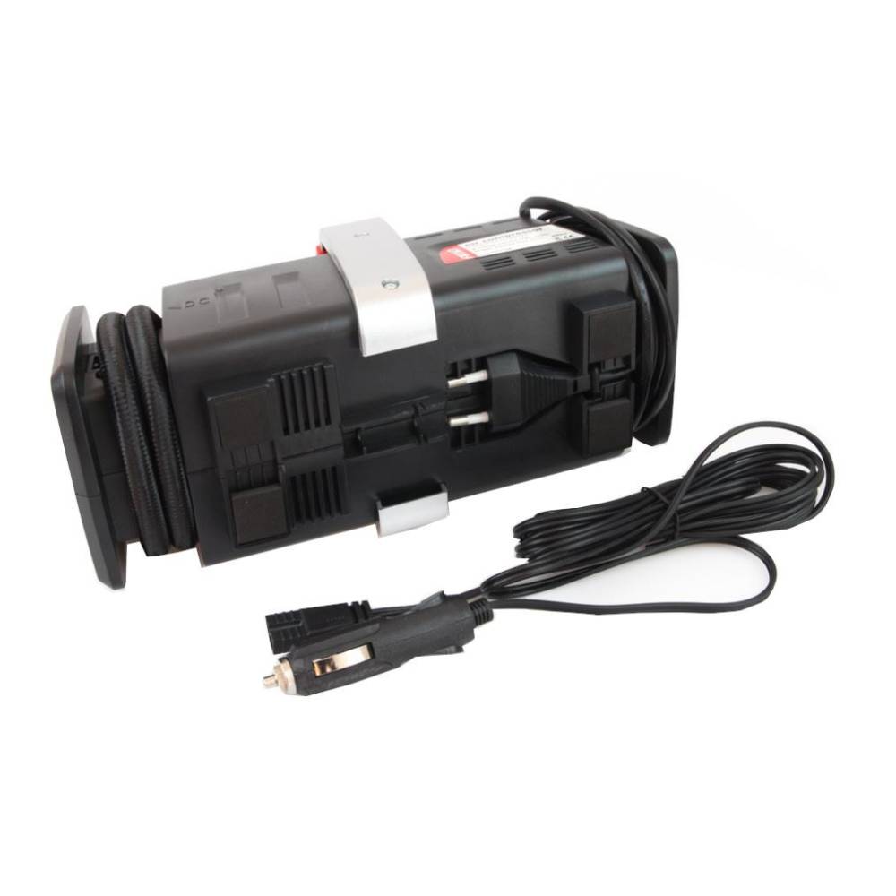Compresor aer 12V/220V cu 3 adaptori 01134 Amio