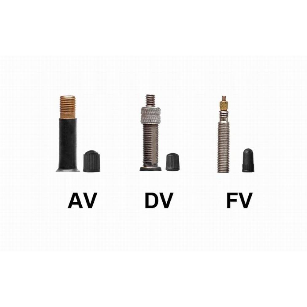 Set 6 bucati, capacele, ventile, piuliute pentru valve bicicleta DV Dunlop, 68396 CarCo 
