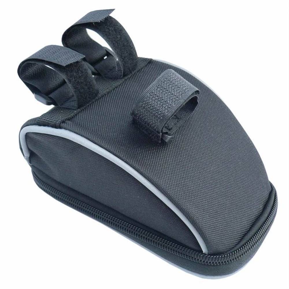 Borseta bicicleta cu husa telefon, prindere pe  ghidon, neagra, 68478 CarCo