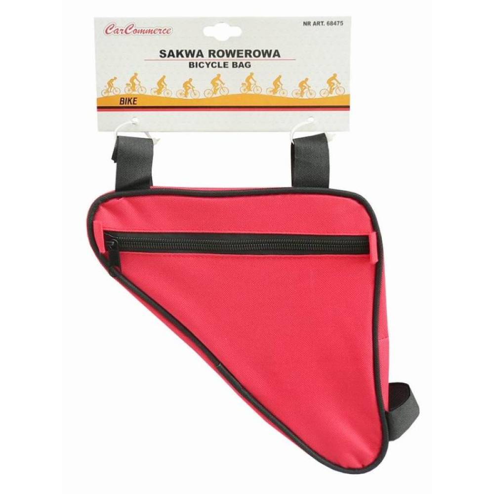 Borseta bicicleta montare pe ruda, rosie, 68475 CarCo