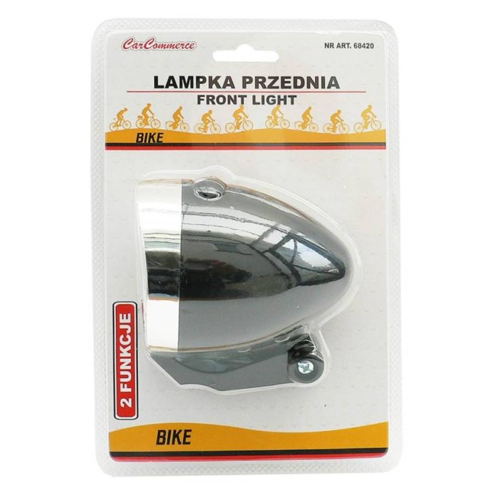 Lanterna far bicicleta 3 SUPER LED, aluminiu, 3 AAA, 68420 CarCo