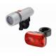 Set far cu lampa spate bicicleta, 5 Super LED-uri fata, 3 LED-uri spate, 68427 CarCo Set far cu lampa spate bicicleta, 5 Super LED-uri fata, 3 LED-uri spate, 68427 CarCo
