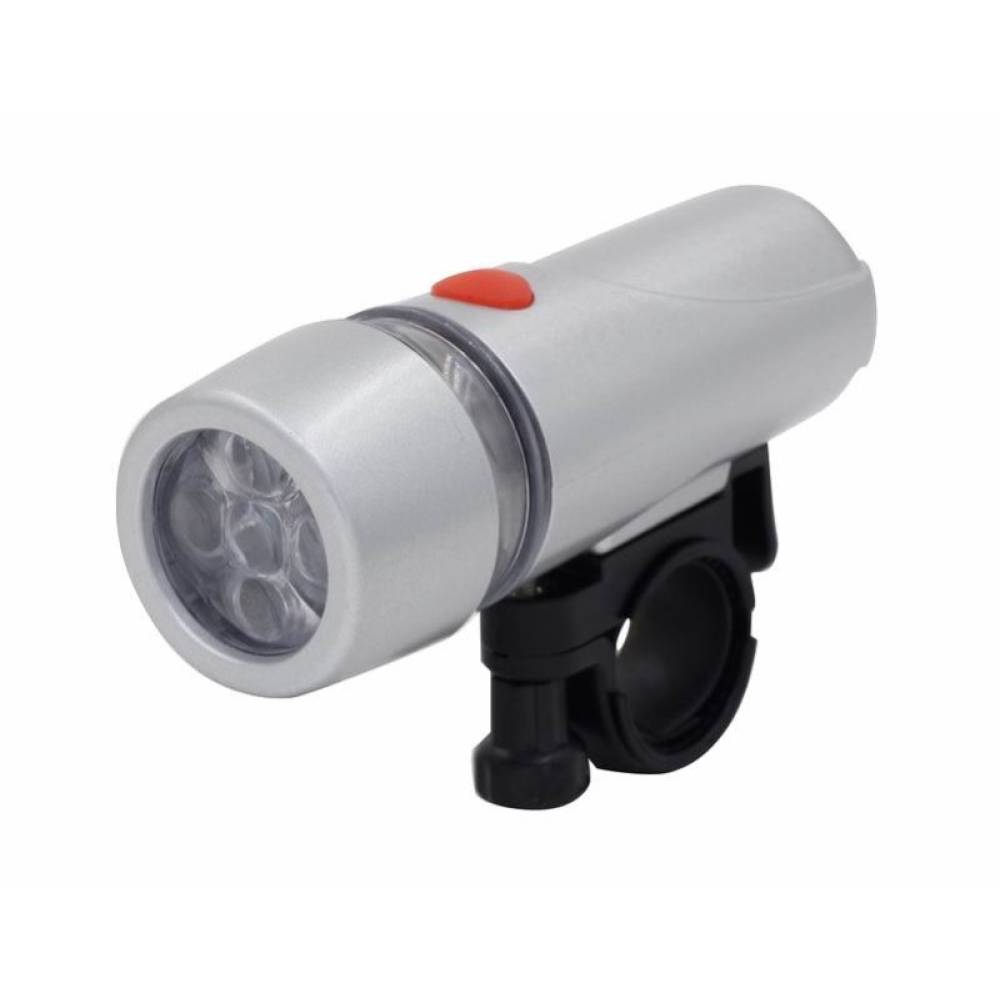 Set far cu lampa spate bicicleta, 5 Super LED-uri fata, 3 LED-uri spate, 68427 CarCo Set far cu lampa spate bicicleta, 5 Super LED-uri fata, 3 LED-uri spate, 68427 CarCo