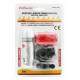 Set far cu lampa spate bicicleta, 5 Super LED-uri fata, 3 LED-uri spate, 68427 CarCo Set far cu lampa spate bicicleta, 5 Super LED-uri fata, 3 LED-uri spate, 68427 CarCo