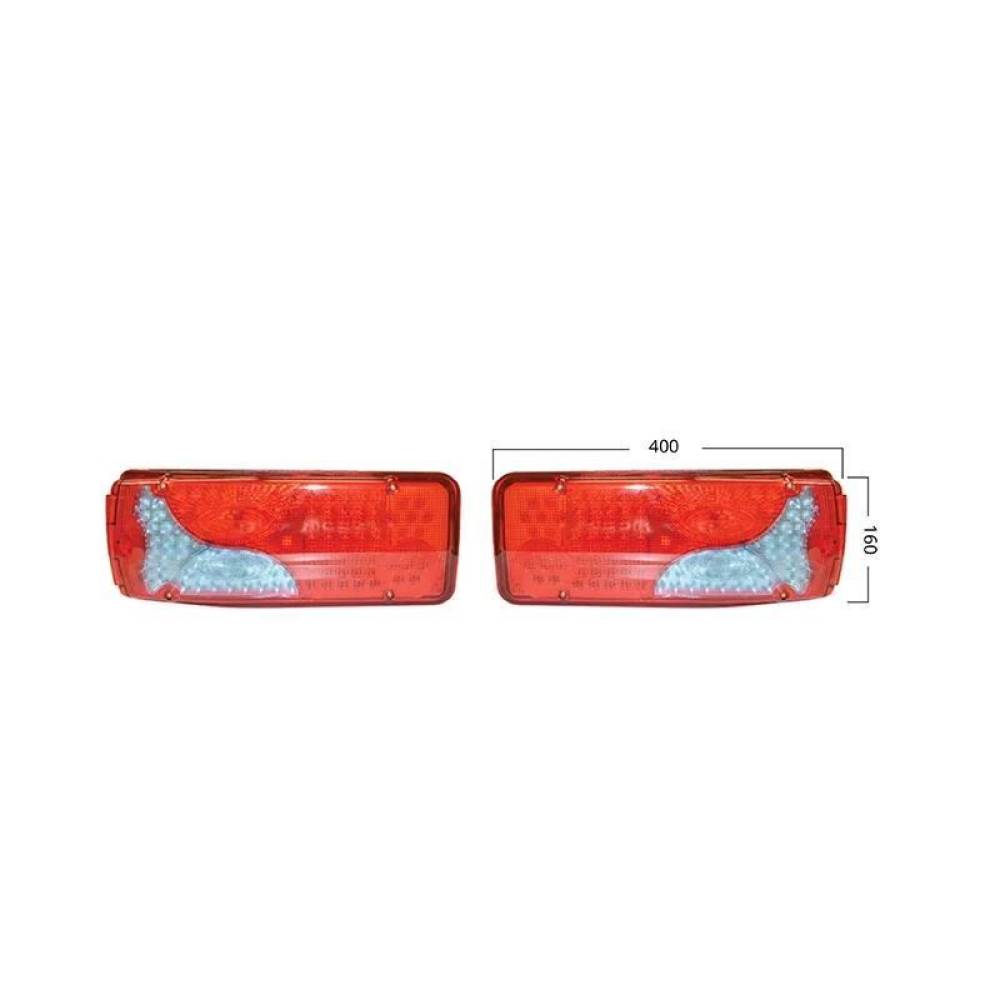 Set lampi spate, 400x160, Man Tga, Tgl, LED, stanga/dreapta, BK69105