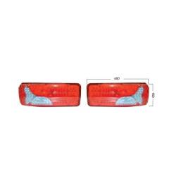 Set lampi spate, 400x160, Man Tga, Tgl, LED, stanga/dreapta, BK69105