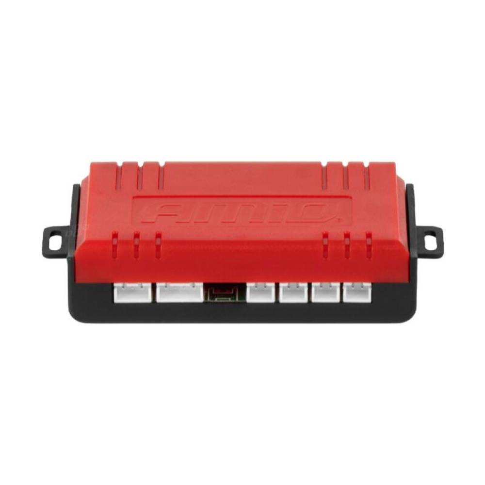 Set 4 senzori de parcare cu afisaj cu LED, montare pe bara negri, Truck, Van, 02286 Amio