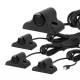 Set 4 senzori de parcare cu afisaj cu LED, montare pe bara negri, Truck, Van, 02286 Amio