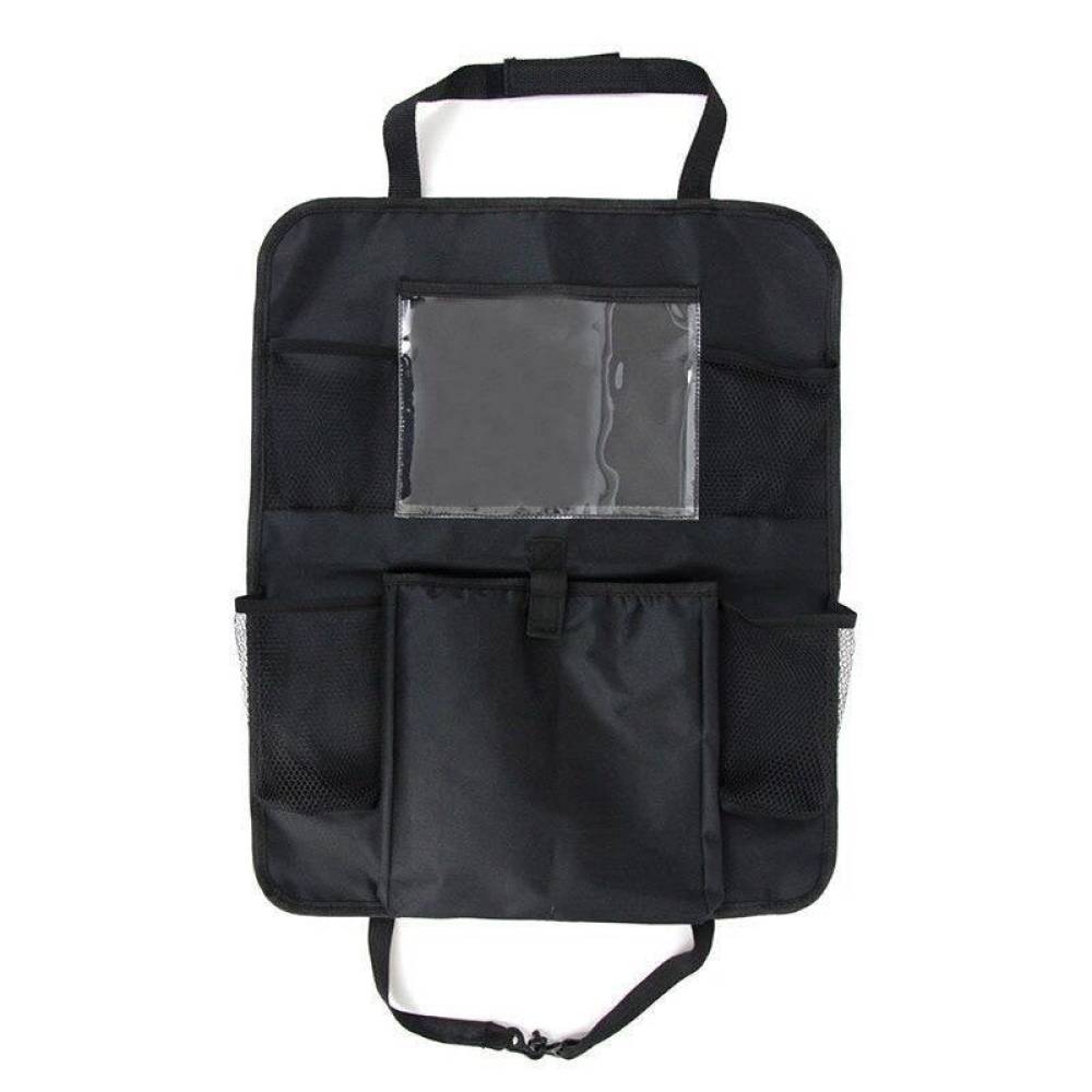 Organizator spate scaun cu buzunare si compartiment tableta 01121 Amio