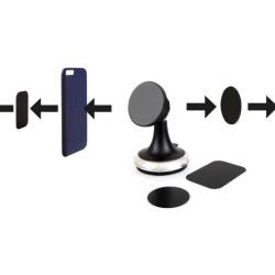 Suport telefon cu magnet, prindere cu ventuza, HOLD-6, 02052 Amio