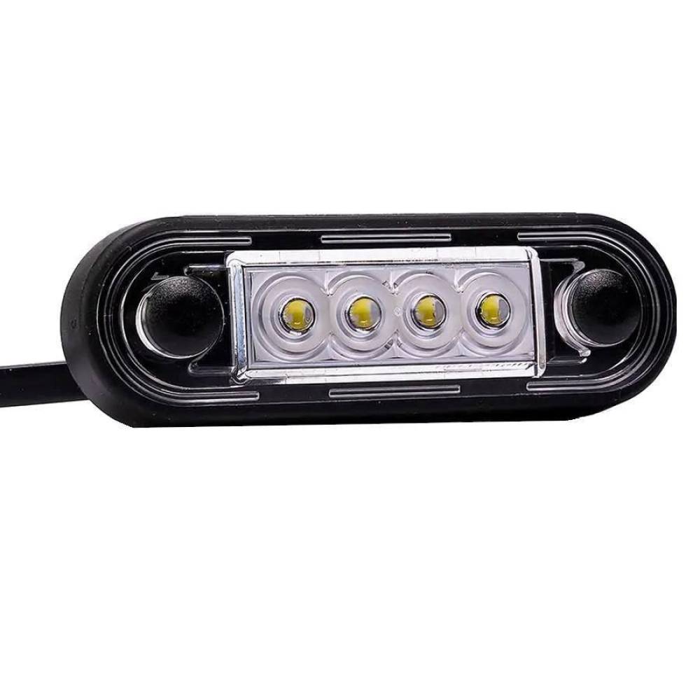 Lampa gabarit, 84x27, LED, slim, rosie, cu 2 garnituri bullbar, , FT-073C Fristom