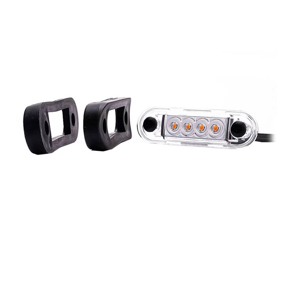 Lampa gabarit, 84x27, LED, slim, galbena, cu 2 garnituri bullbar, FT-073Z Fristom