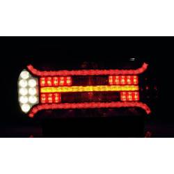 Lampa spate 302x130, LED, 6 functii, cu ceata si mers inapoi, cu semnalizare dinamica, stanga FT-600 L Fristom