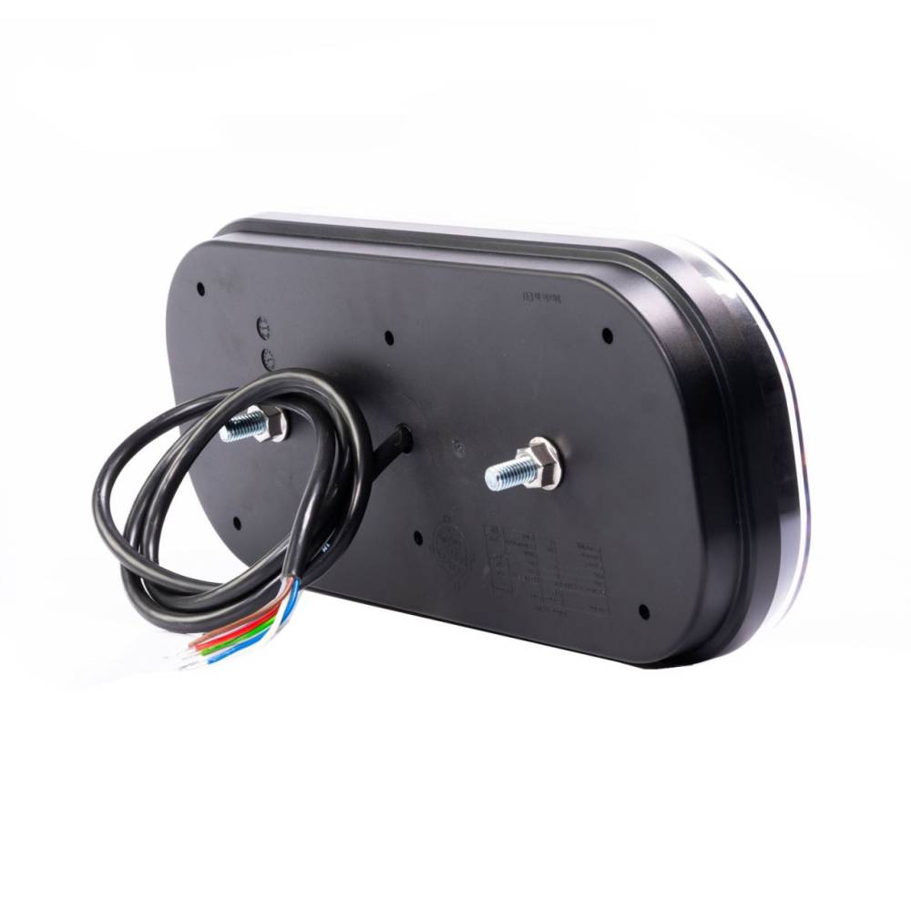 Lampa spate 302x130, LED, 6 functii, cu ceata si mers inapoi, cu semnalizare dinamica, stanga FT-600 L Fristom