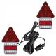 Kit lampi remorca 100x90, cu LED, cu numar si magnet, cablu 7.5m, Dafa, L1856 Truckled