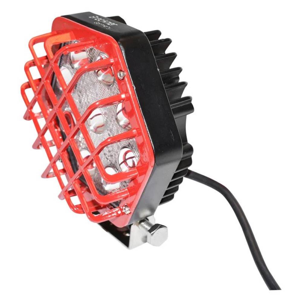 Proiector lucru 138x120, 9 LED-uri, 10-80V, 27W, 1775lm, cu grilaj, BK69060 Proiector lucru 138x120, 9 LED-uri, 10-80V, 27W, 1775lm, cu grilaj, BK69060