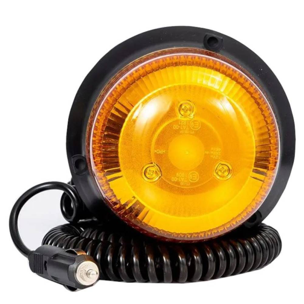 Girofar 12/24V, h126, 9 LED-uri, prindere cu magnet, cablu 7.8m, FT-150 DF LED MAG M78 Fristom