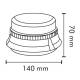Girofar 12/24V, h70, LED, prindere in 3 suruburi, ALR0005-3M TruckLed