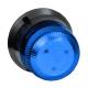 Girofar 12/24V, h204, 9 LED-uri, prindere pe tija flexi, albastru FT-150 DF N LED PI Fristom
