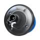 Girofar 12/24V, h204, 9 LED-uri, prindere pe tija flexi, albastru FT-150 DF N LED PI Fristom