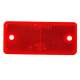 Catadioptru dreptunghiular cu gaura, rosu, 94x44, DOB-42 C Fristom