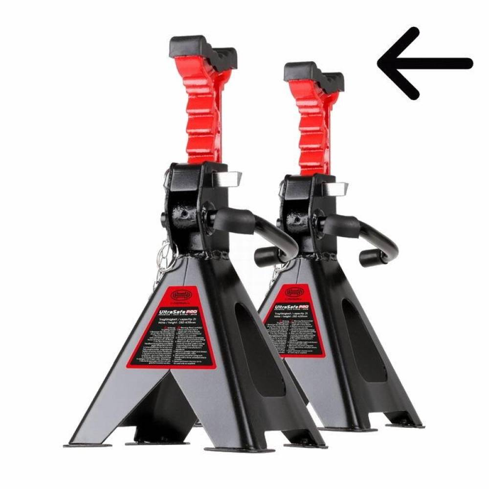 Set 2 tampoane cauciuc pentru cric capra  2T (347.42), 347.44 Heyner