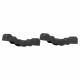 Set 2 tampoane cauciuc pentru cric capra  2T (347.42), 347.44 Heyner