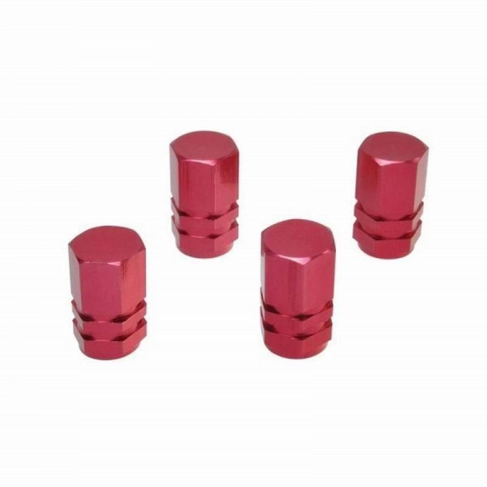 Ornament capacele valva hexagonale, 16mm, rosii, set 4 bucati 9538 Automax Ornament capacele valva hexagonale, 16mm, rosii, set 4 bucati 9538 Automax