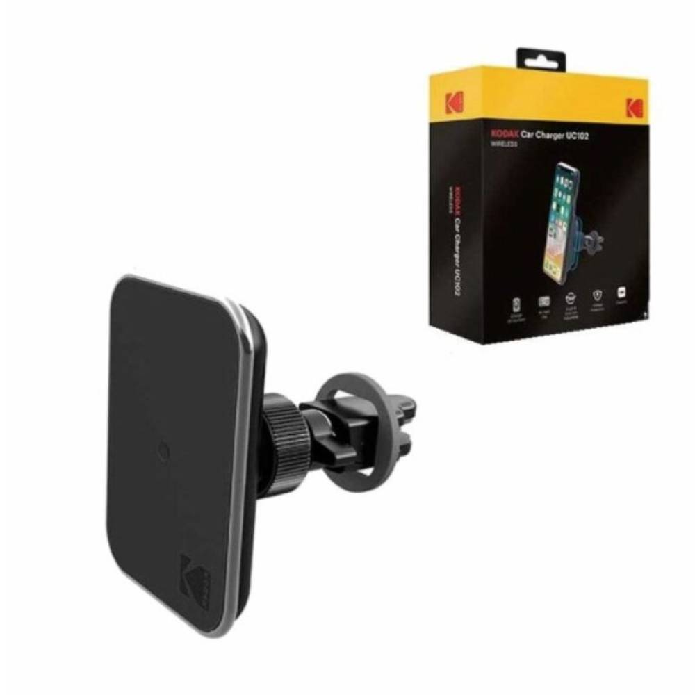 Suport telefon, cu prindere pe grila si incarcare wireless, UC102 Kodak