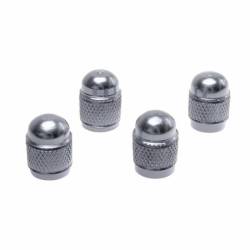 Ornament capacele valva rotunde, argintii, set 4 bucati 9583 Automax