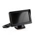Set 4 senzori parcare, albi, cu camera, monitor 4.3
