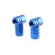Ornament capacele valva hexagonale16mm, albastre, set 4 bucati 02239 Amio Ornament capacele valva hexagonale16mm, albastre, set 4 bucati 02239 Amio