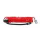 Compresor aer 12V, 10bar, 2 cilindri, cu furtun cu manometru Acomp04 01136 Amio