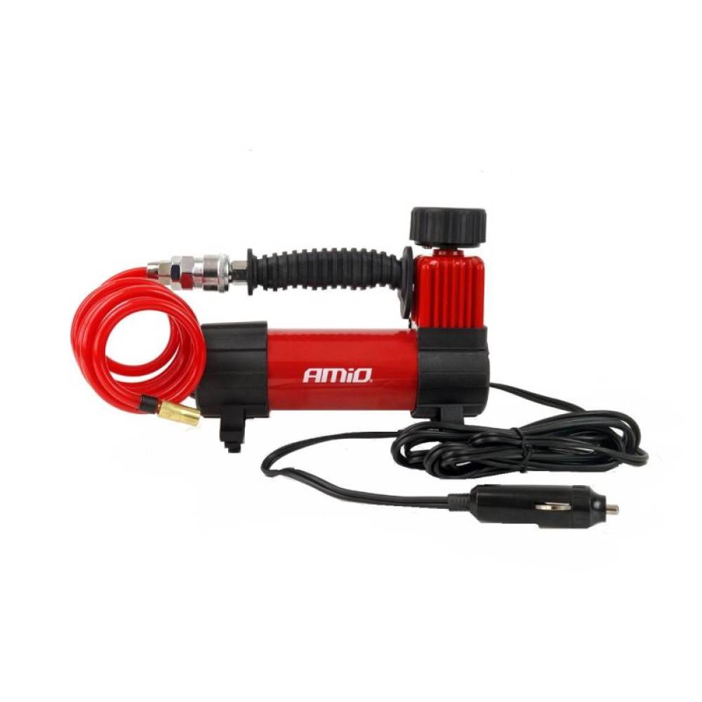 Compresor aer 12V, 10bar, cu furtun 1m si geanta  Acomp05 02179 Amio