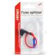 Suport siguranta, adaptor splitter bypass, 2 x MICRO2, 9mm, maxim 20A, cu fir 02335 Amio